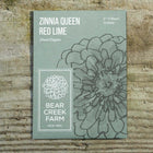 Zinnia Queen Red Lime