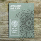Zinnia Queen Lime Blush